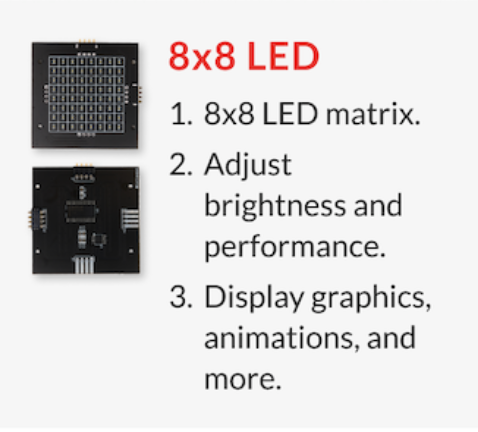 8x8  LED board